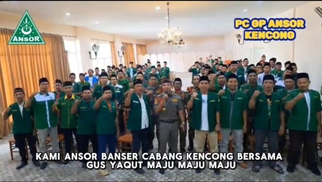 
					Ansor dan Banser Kencong Nyatakan Dukungan untuk Gus Yaqut dalam Sidang Praperadilan Kasus Kuota Haji
